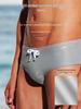 Desmiit 2026 Men's Sexy Low-Waist High-Stretch Triangle Swim Briefs S3632