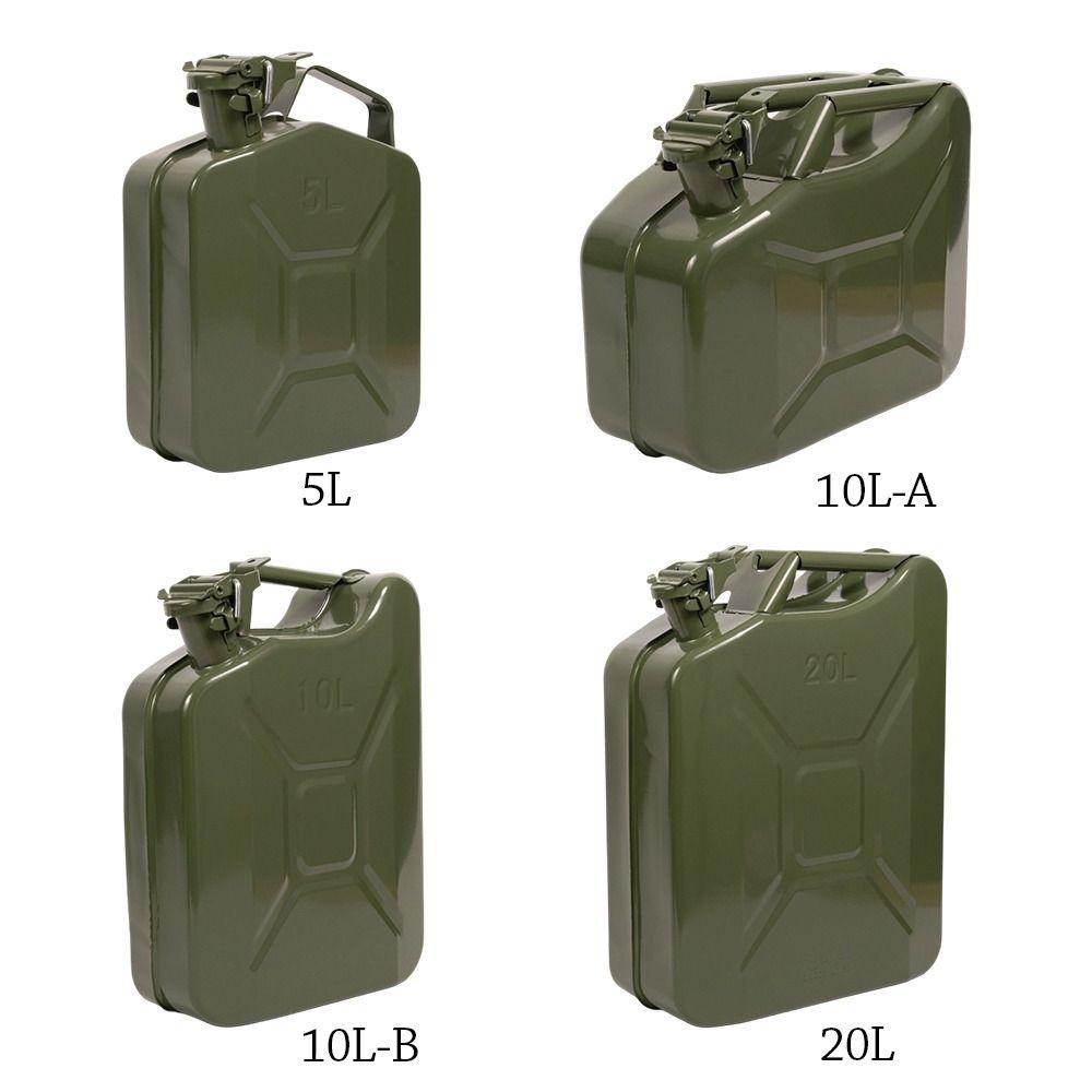 5L/10L Gasoline Tank Iron Gas Can New Spare Tank  Outdoor