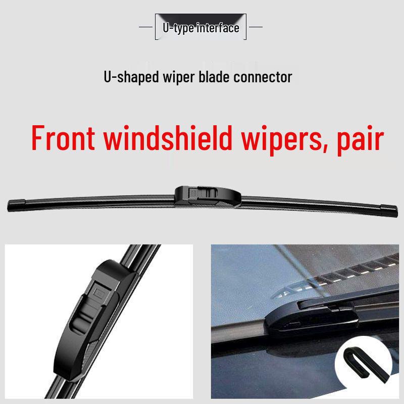 Premium Frameless Wiper Blades for Changan CS15 Front Windshield - Compatible with New and Old Models