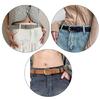 Artistic Youth Waistband Adjustable Leather Waist Belts Stretchy Thin Waist Belt for Jeans Pants