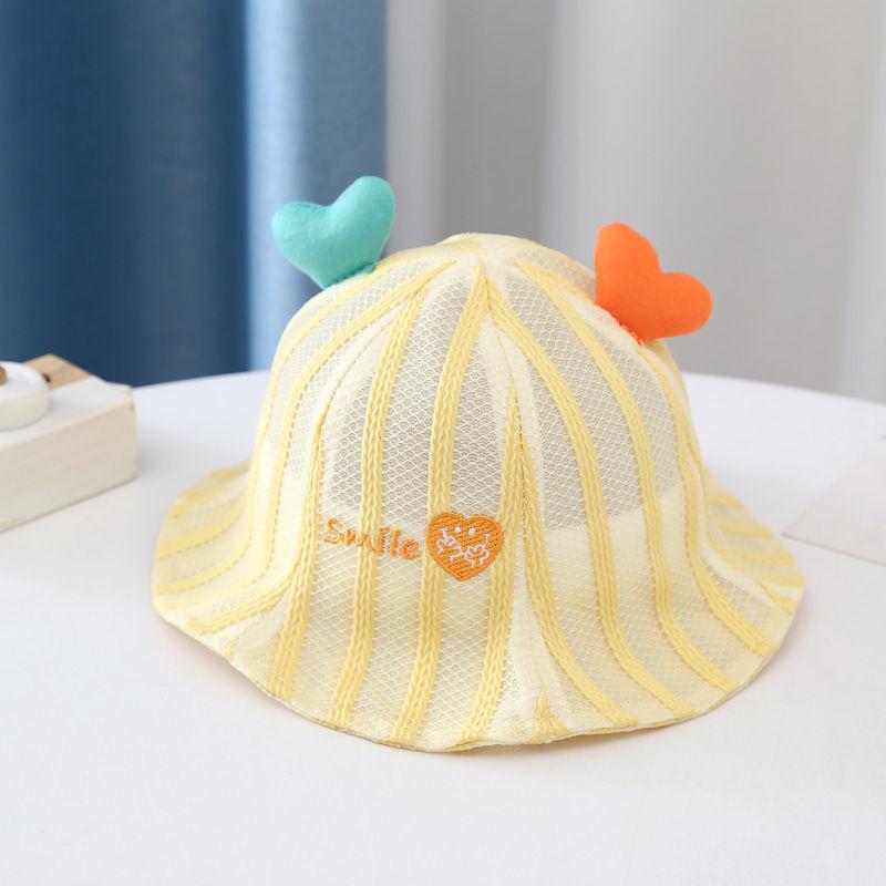 Hat Spring Summer Baby Thin Breathable Mesh Sunshade Fisherman's Hat Children's Casual Cool Hat