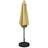 Garden Umbrella with Base 300 X 300 Cm Polyester Rectangular