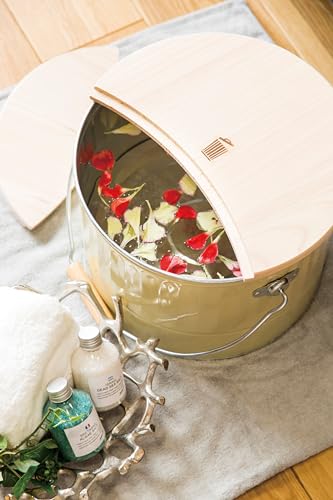 OBAKETSU Footbath Bucket, Red, AYR30