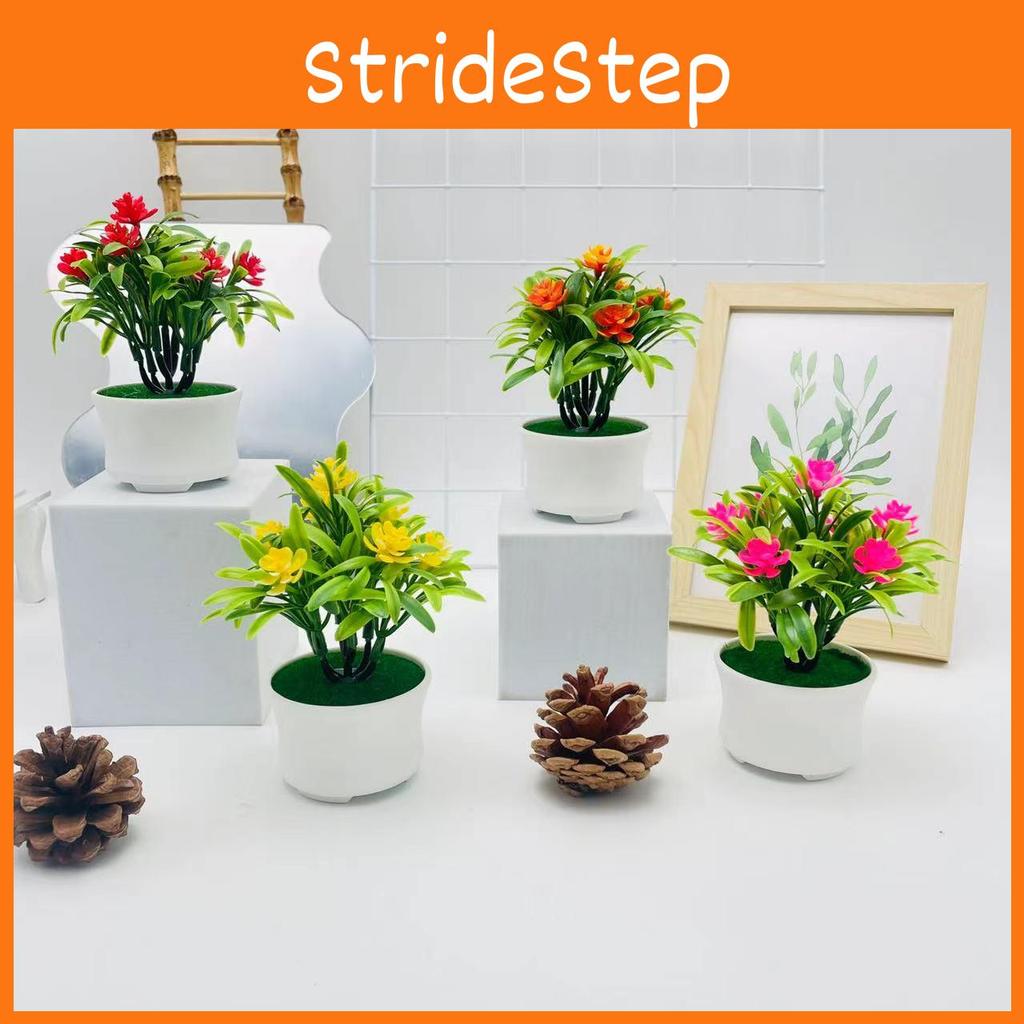 Sasanqua Camellia Artificial Bonsai For Photography Backdrops And Decor Indoor