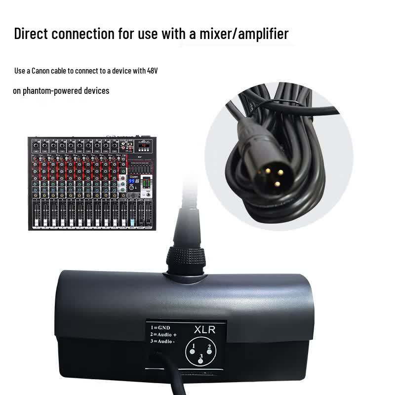 Weishu TY-660-8 Professional 8-Channel Mixer Amplifier & Speaker System (CN Version)