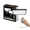 LED Ceiling Light Nivera Square 12W 3CCT LX IP54 Black Kobi