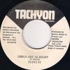 7inch Record TUFFEST  Girls Are Alright NONE Tachyon Records Jamaica Reggae Ska  Dub Used