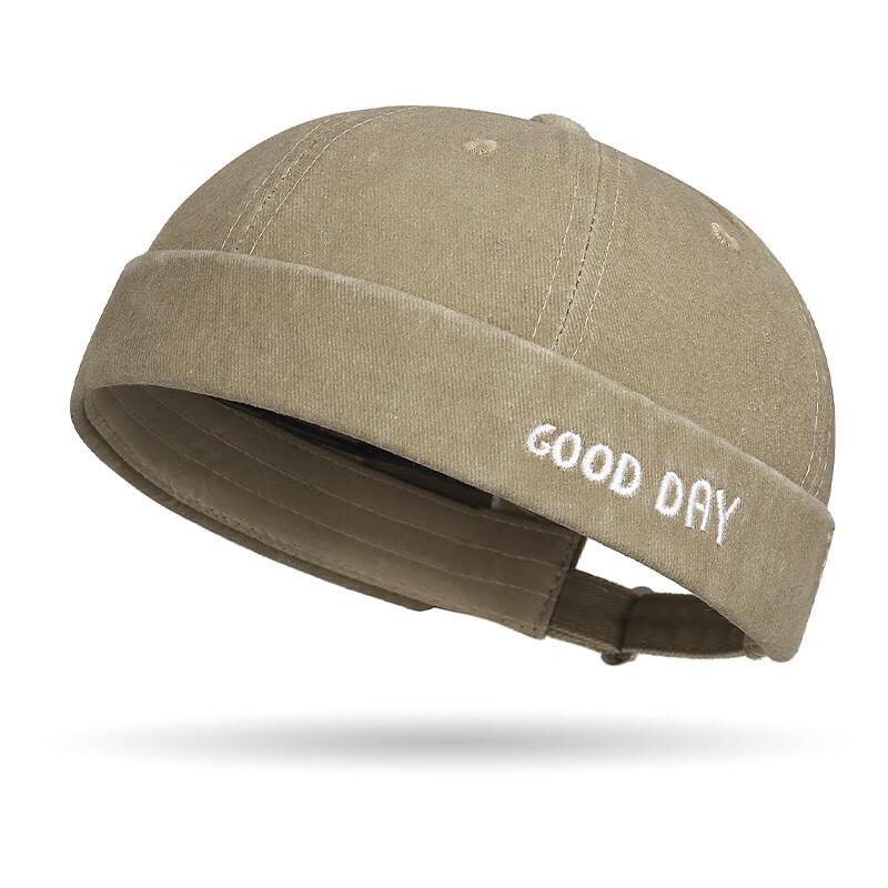 

Винтажная выстиранная хлопковая шапочка без козырька Adjustable