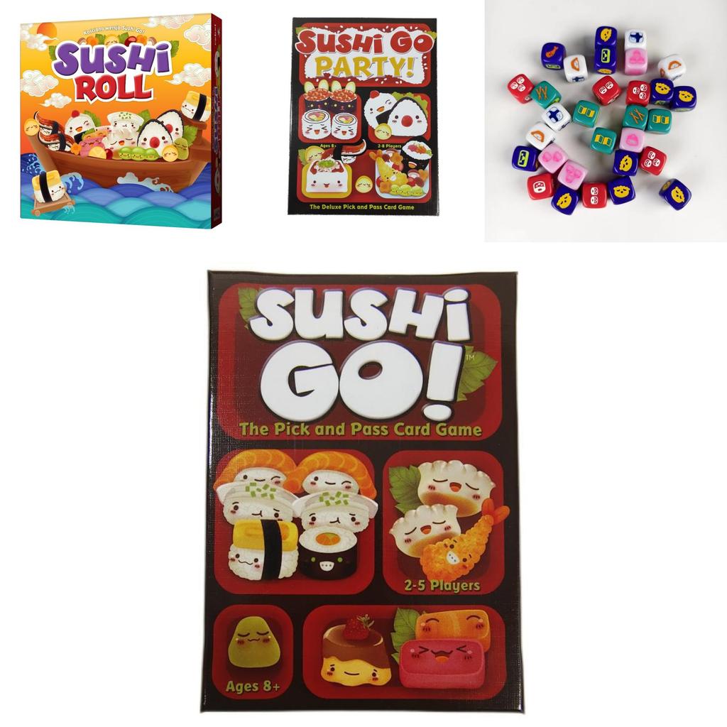 Sushi Go Party Game With Paper Material For Family Game Night And Party Fun