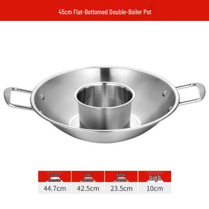 Stainless Steel Divided Hot Pot