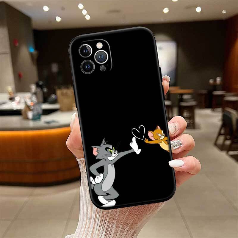 Tom and Jerry Phone Case for Redmi Note 12 12S 12C 13 13C 13R 14 14S 14R 14C 11A 13X A3 A3X A4 A5 Pro Max Plus