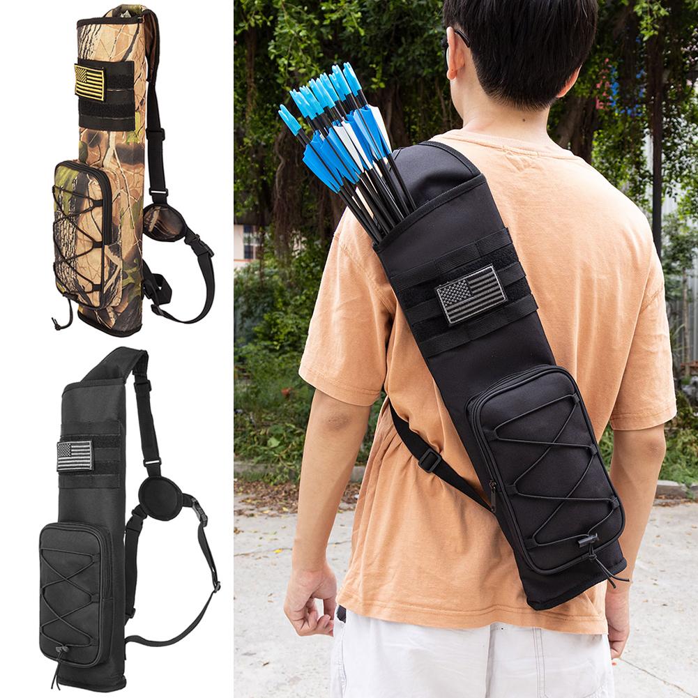 Archery Quiver Bag Portable Shoulder Bag Bottom Thickening Adjustable Strap for Outdoor Archery Hunting Accessories 5