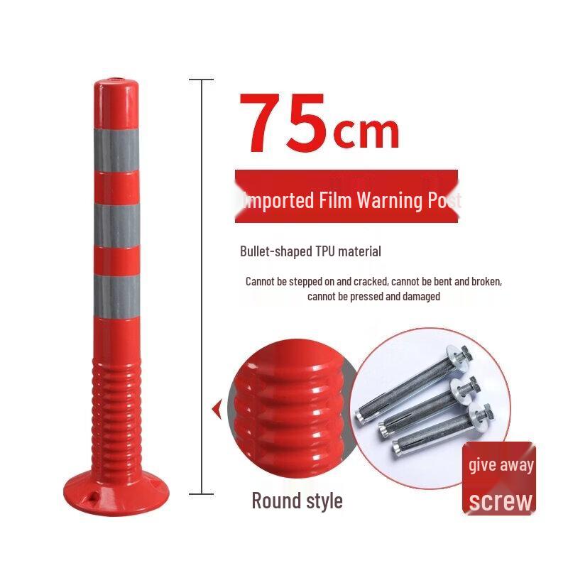 PU Flexible Traffic Warning Bollard