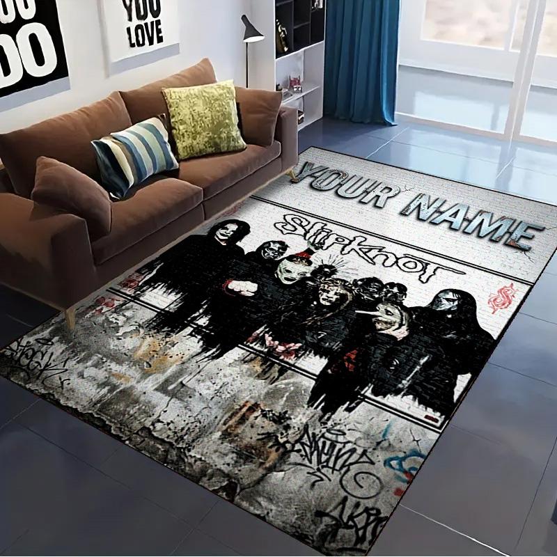Name Custom Slipknot Carpet Rug for Living Room Bedroom Home Sofa Decoration,Kids play Non-slip Floor Mat
