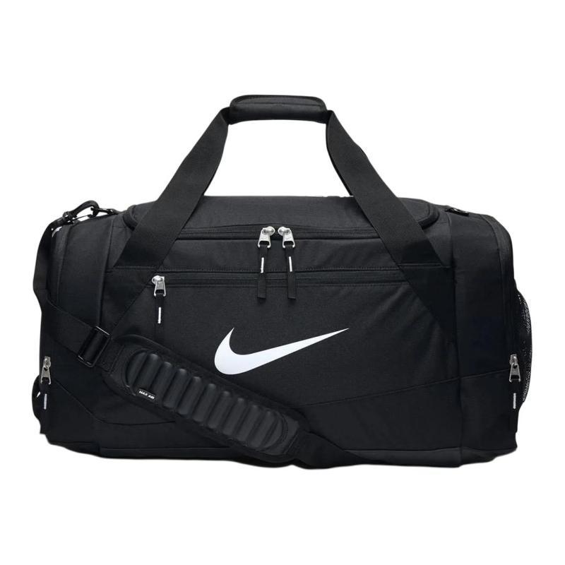 Nike Polyester Handbag, Crossbody Gym Bag Medium Unisex Black Casual BA4881-001