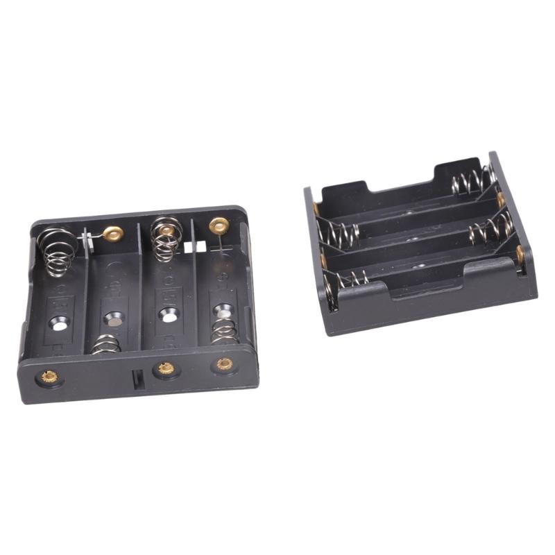 Compact 2A Battery Holder With Solderable Contacts Lightweight Design For Flashlights Portable Electronics
