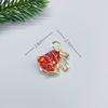 Luxury Exquisite Christmas Rhinestones Brooch Pin For Women Unisex Garland Bell Versatile Brooch Party Backpack Accessories Gift