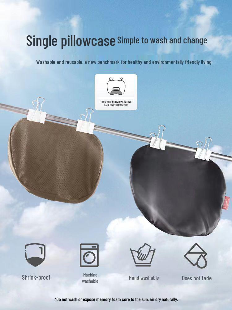 Poduszka zagłówka do samochodu Mercedes Klasa S Maybach i BMW - Ochraniacz karku i podparcie lędźwiowe