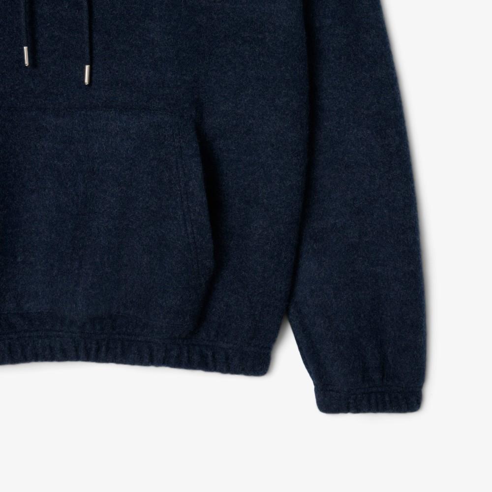 [lacoste] Men's PARIS PACK Flannel Hooded Pullover Sweatshirt SH2469-55N725