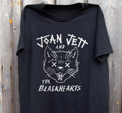 Vintage Joan Jett and The Blackhearts Tour Punk Unisex Baumwoll-T-Shirt MI261 Unisex T-Shirt