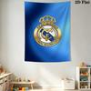 Real Madrid Cf Legacy Gold Blue Bedding 1 Duvet Cover 2 Pillowcase Without Core Soft And Comfortable Bedding Set Duvet Cover And Pillowcase