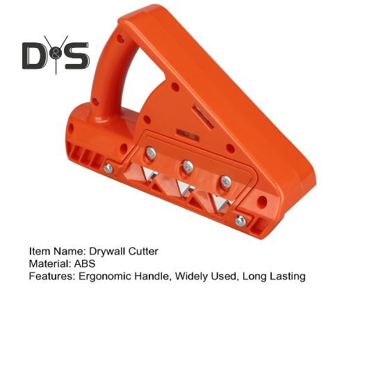 Gips-carton teșit gips-carton cu tăiere rapidă Rindea manuală Mâner ergonomic Instrument de rindeluit pentru plăci de gips-carton de 45/60 de grade, utilizat pe scară largă, cu lame ascuțite