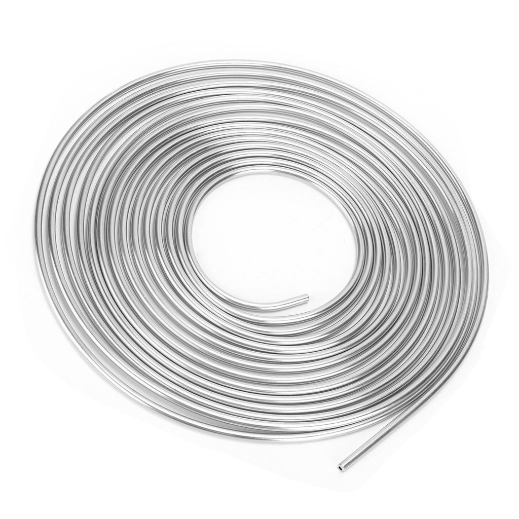 25ft Brake Line Tubing Copper Nickel Plated 3Celsius16in OD Coil Roll for Hydraulic Braking Fuel System(Gold )