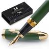 Wordsworth   Stylo Plume Noir   Écrin de Luxe   Finition Or 24 carats Plaqué Or 18 carats