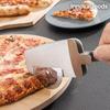 Pizza-Schneider 4 in 1 - INNOVAGOODS - Nice Slice - Edelstahl - 28 x 4 x 9 cm