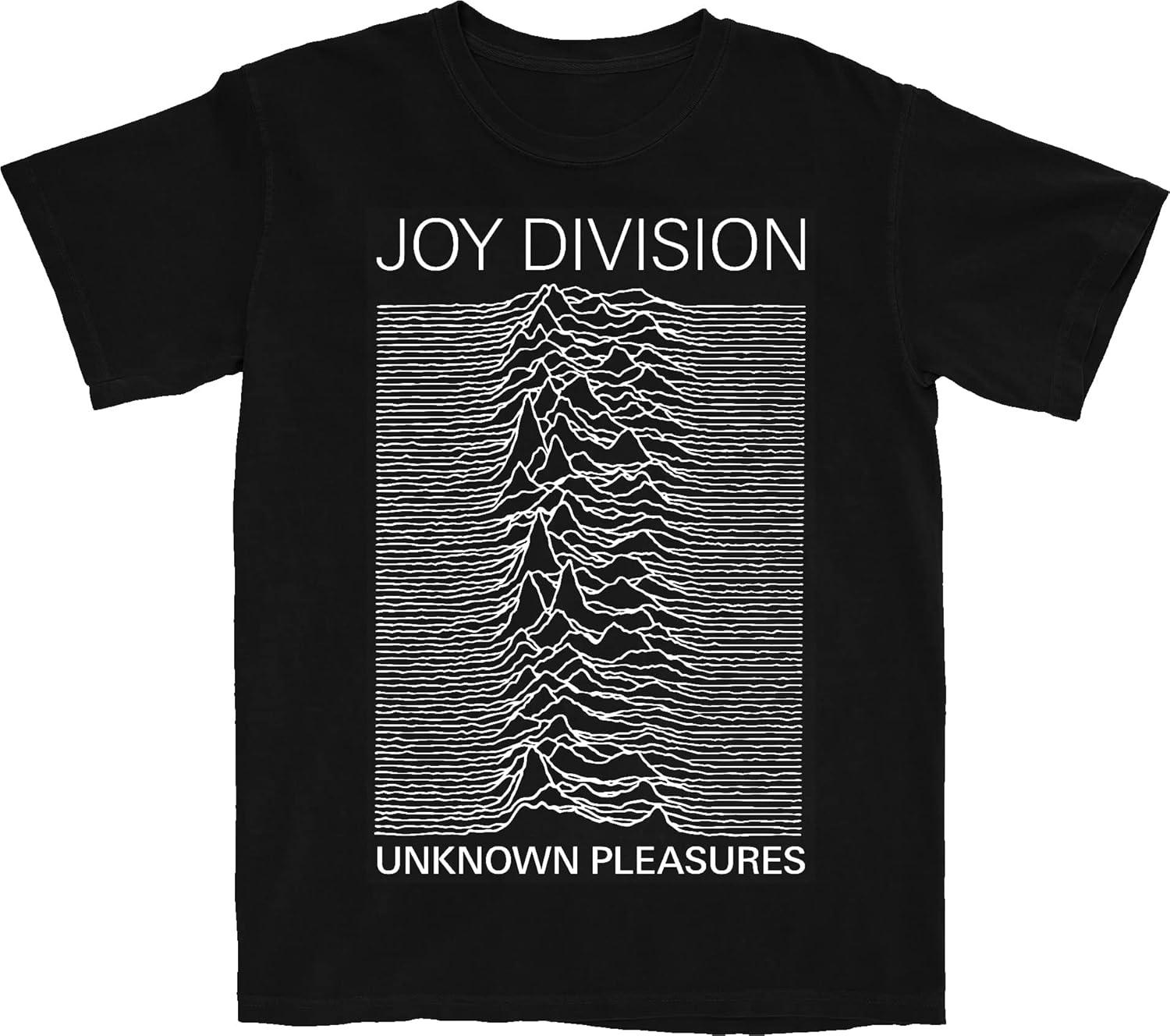 

Unisex-Adult Standard Official Stacked Unknown Pleasures T-Shirt XXXXXL чорний