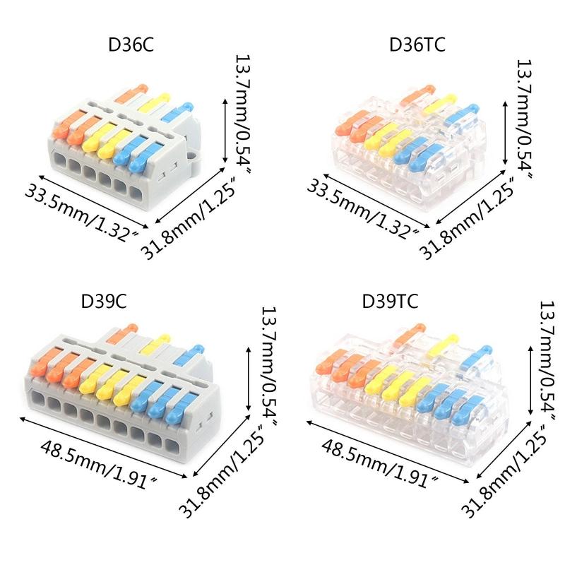 Electrical Wire Connector Reusable Terminals For Wires Housing For Electronics