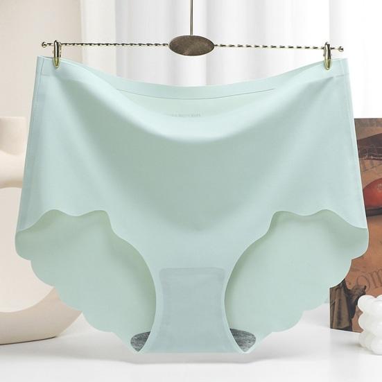 Nahtlose Unterwäsche für Damen Hoher Bund Unsichtbar Dehnbar Slips Atmungsaktiv Vollabdeckung Damenhöschen