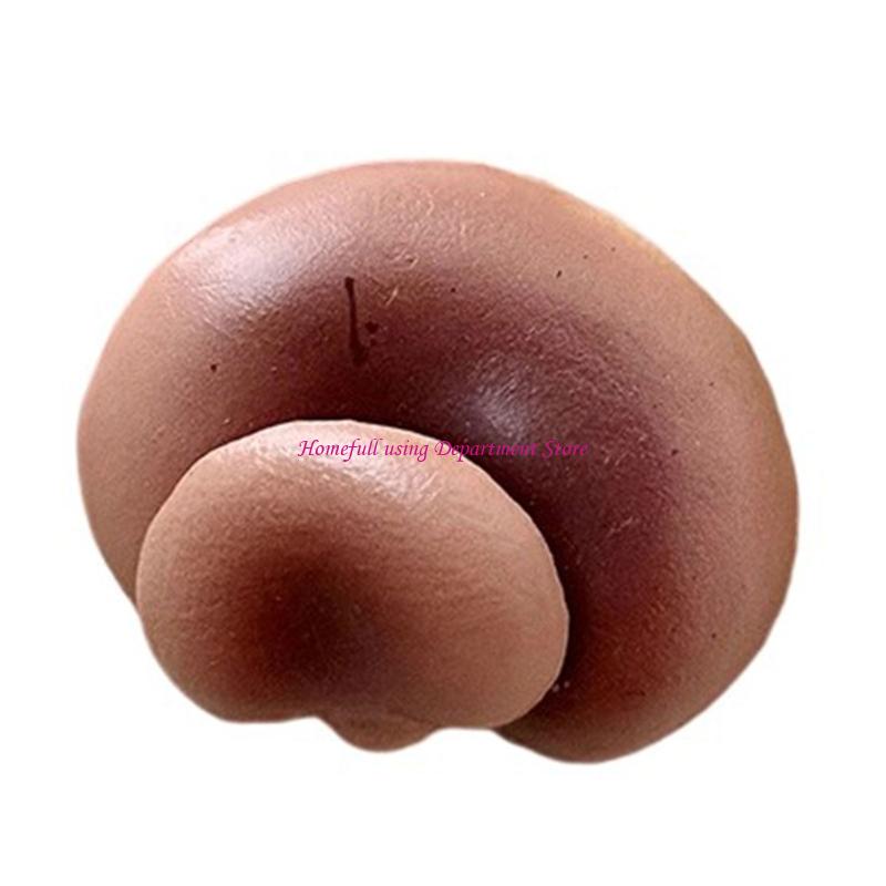 Mushroom Refrigerator Magnets Realistic Office PVC Kitchen Accessories Lightweight