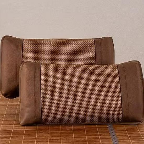 Sommer Kühl Rattan Kissenbezug Set - Erwachsene, Einzelbett, 2-teilig