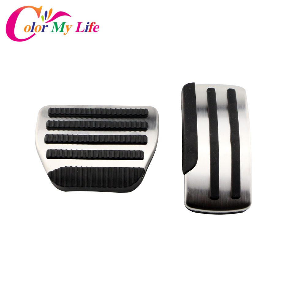 Nerezové plynové brzdové pedály AT kryt pedálu pro Nissan X-trail T31 2010-2013 Qashqai J10 2012 - 2015 Teana 2010 -