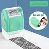 Roller Privacy Stamp with Anti-Leakage Cover