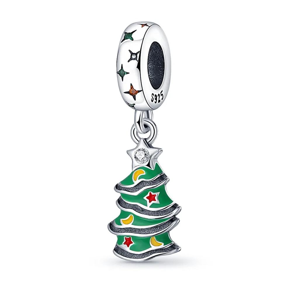 Copper Fine Elegant Charm Christmas Wreath Pendants For Dangle Pendants Beads Jewellery Bead New Gift For Women