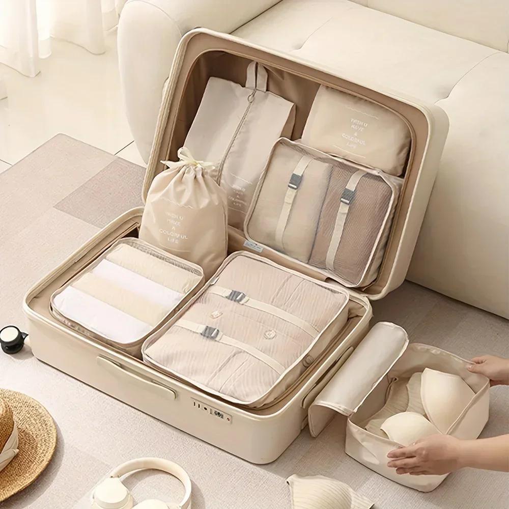 Travel Set Storage Bags Clothes Digital Toiletries Shoes Organizer bag Student Dormitories Clothing Sorting Bags Packing Cubes