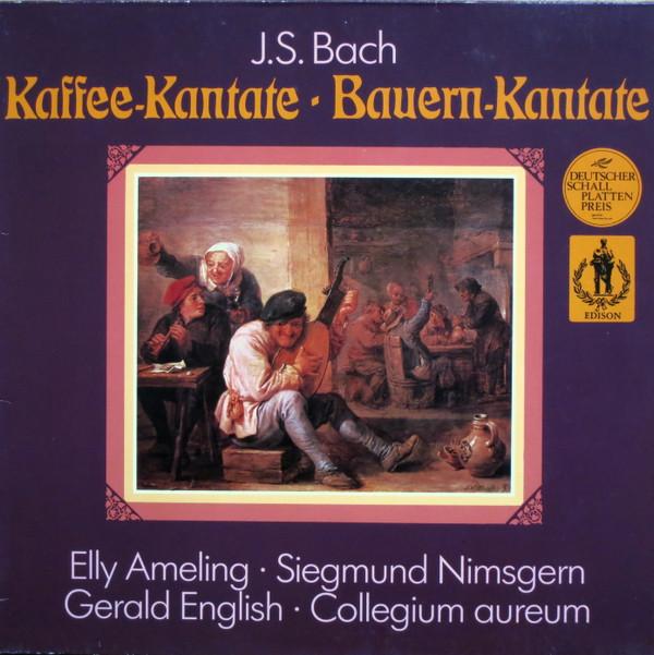 

LP Record JOHANN SEBASTIAN BACH ELLY AMELIN KaffeeKantate BauernKantate 912717 Orbis 1978 Germany Classical Used