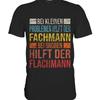 Funny Gerunisex Saying Fachunisexn Flachunisexn Joke Retro T Shirt Handyunisex Worker Casual Vintage Stylish Homme Breathable Unisex