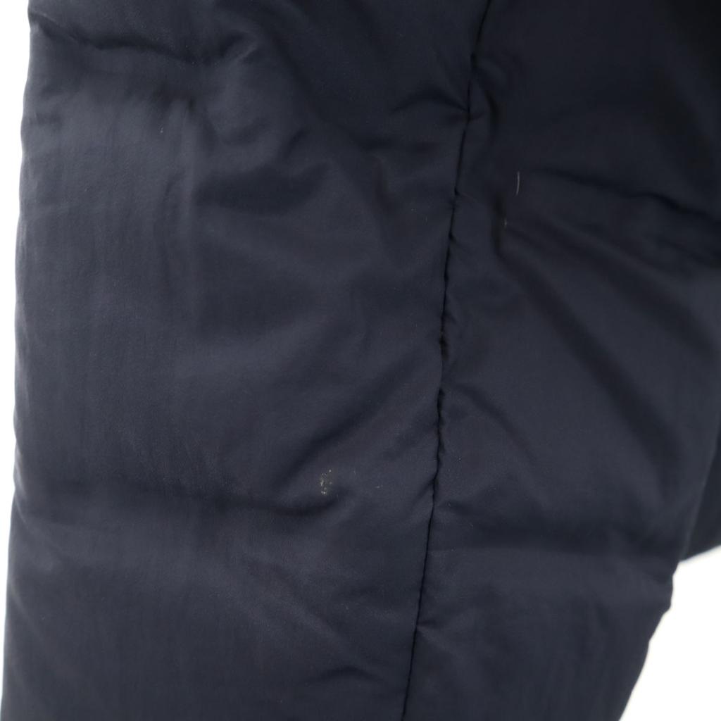 Uniqlo Seamless Ultra Light Down Jacket M Navy With Storage Bag Women Used