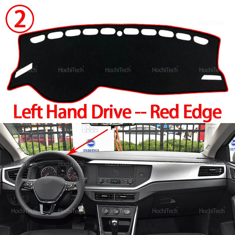 Dashboard Cover for Volkswagen VW Polo BZ AW AW1 MK6 - Dashboard Cover Dash Board Mat Carpet Pad Sunshade Cape Cushion