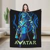 A-Avatars Fire and Ash Kiri Woodsprites Fashion Blanket  Flannel Novelty Breathable Throw Fashion Blankets for Bed Sofa Spring/Autumn Couch