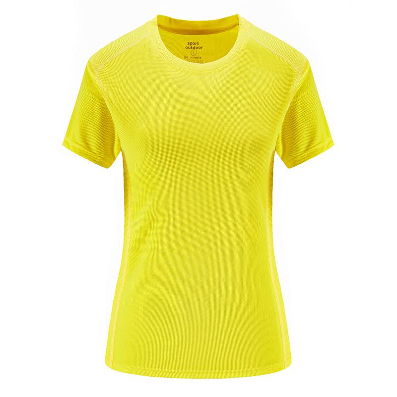 2023 Men's Quick-Dry Outdoor Casual T-Shirt, Plus & Big Sizes, Couple Style, Solid Color, Elastic, Summer Wear