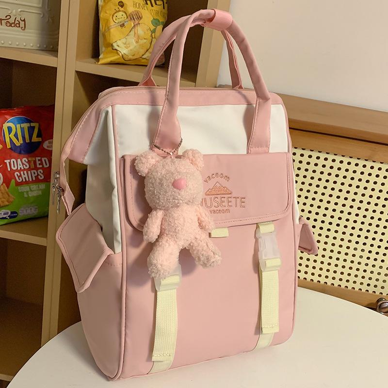Handbag Elementary school girl High value girl Cute letter children Small backpack