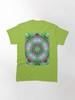 Pentangle Pastel Shades Multicolored Kaleidoscope Pentangle Pattern 5 Classic T-Shirt