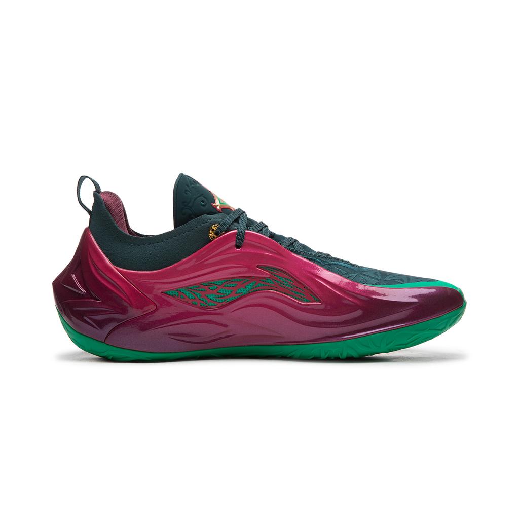 Li Ning JB4 Odpružení Protiskluzové Odolné proti oděru Prodyšné Odrazový Grip Nízké Basketbalové boty Pánské ABAV089-26