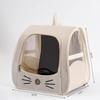 Pet backpack cage anti-scratch cat bag, going out travel folding bag car soothing cabin