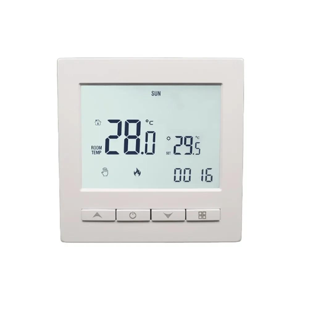 

Floor Heating System Digital Thermostat 8.6*8.6*4cm Child Lock Thermostat For Safety Thermostat Child Safety Lock China Mainland