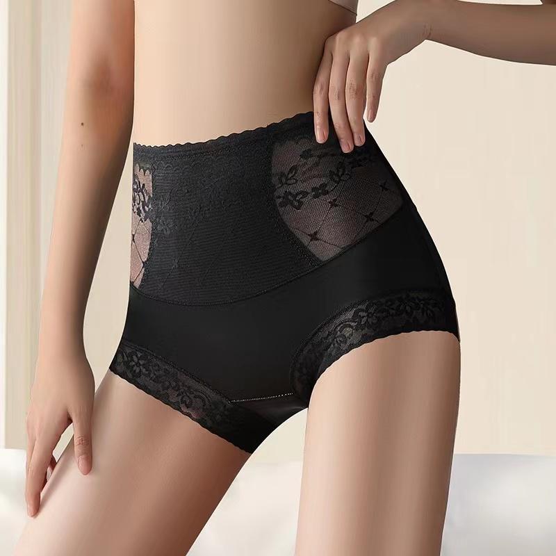 NEW Underpanties Tummy Control Pants Sexy Panties Hollow Lace Lingerie Traceless Briefs Butt Lift High Waist Women's Intimates